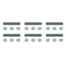 Classroom room setup icon